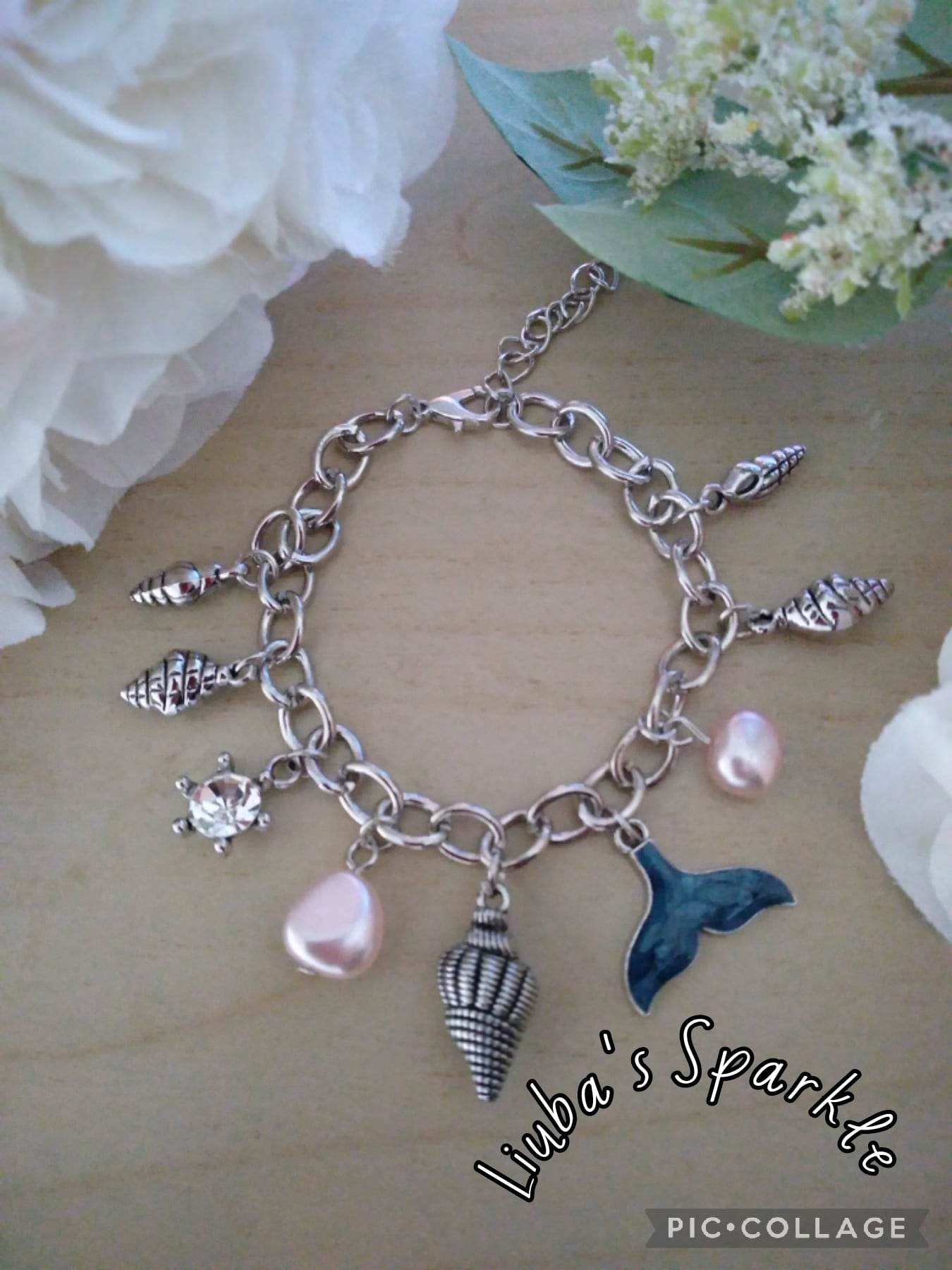 Paparazzi pink sales mermaid bracelet